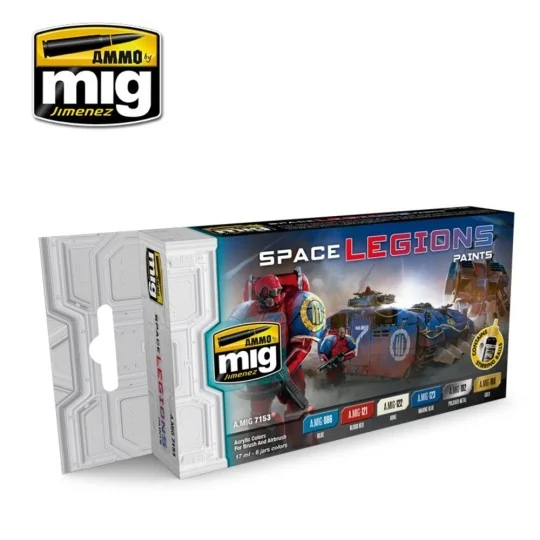 Space Legions Paints - AMMO by MIG Jimenez A.MIG-7153