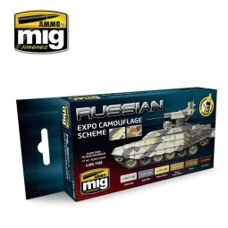 Russian Expo Camouflage Scheme - AMMO by MIG Jimenez A.MIG-7162