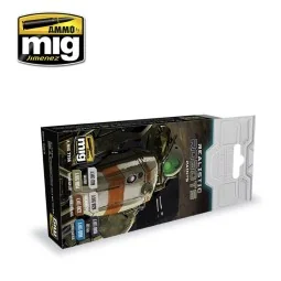 Realistic Robots Paints - AMMO by MIG Jimenez A.MIG-7156 2