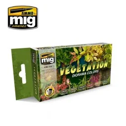 Vegetation Diorama Colors - AMMO by MIG Jimenez A.MIG-7176