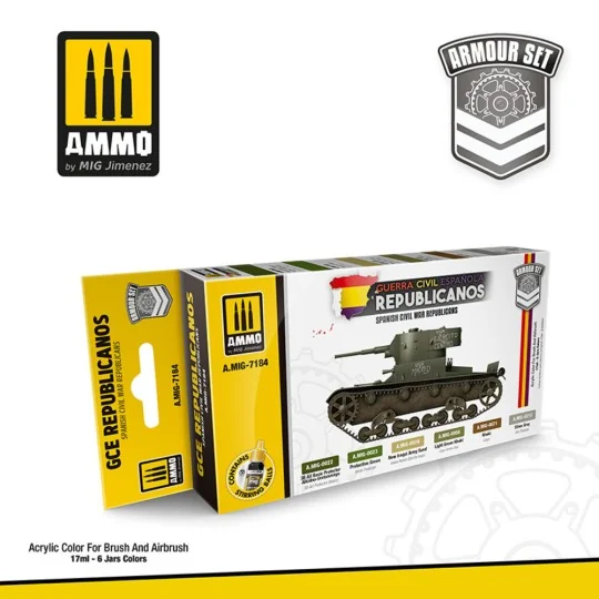 Spanish Civil War - Republicans Set - AMMO by MIG Jimenez A.MIG-7184