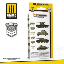 Spanish Civil War - Republicans Set - AMMO by MIG Jimenez A.MIG-7184 2