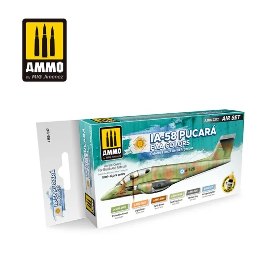 IA-58 Pucará FAA Colors - AMMO by MIG Jimenez A.MIG-7242