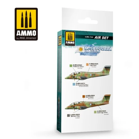 IA-58 Pucará FAA Colors - AMMO by MIG Jimenez A.MIG-7242