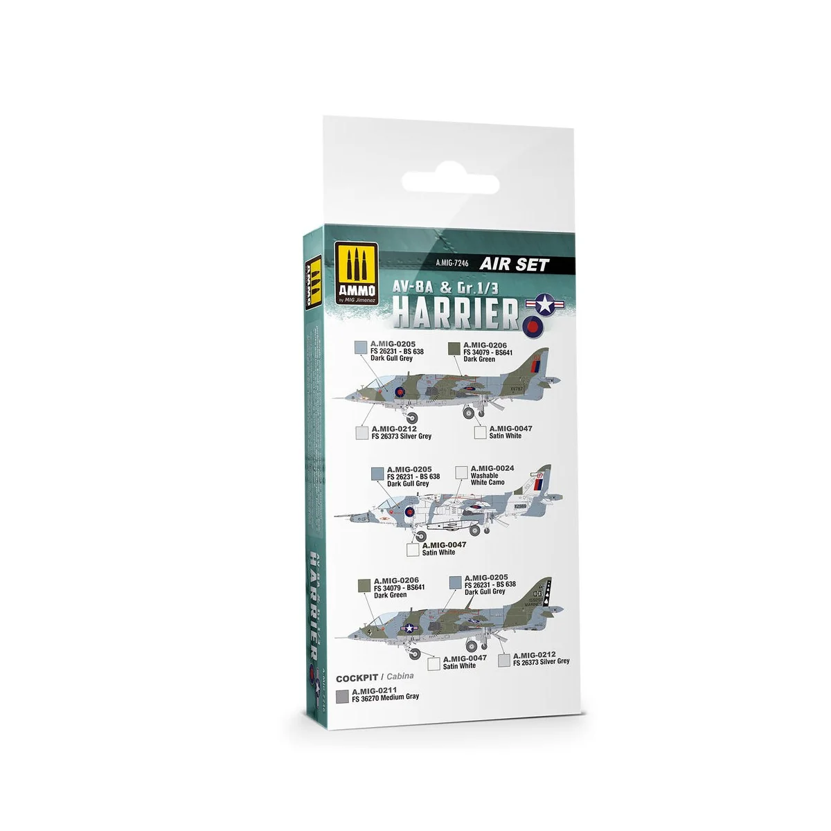 AV-8A & Gr.1/3 Harrier - AMMO by MIG Jimenez A.MIG-7246