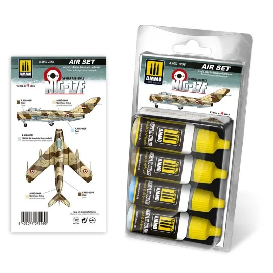 MIG-17F SyrianAir Force Set - AMMO by MIG Jimenez A.MIG-7256
