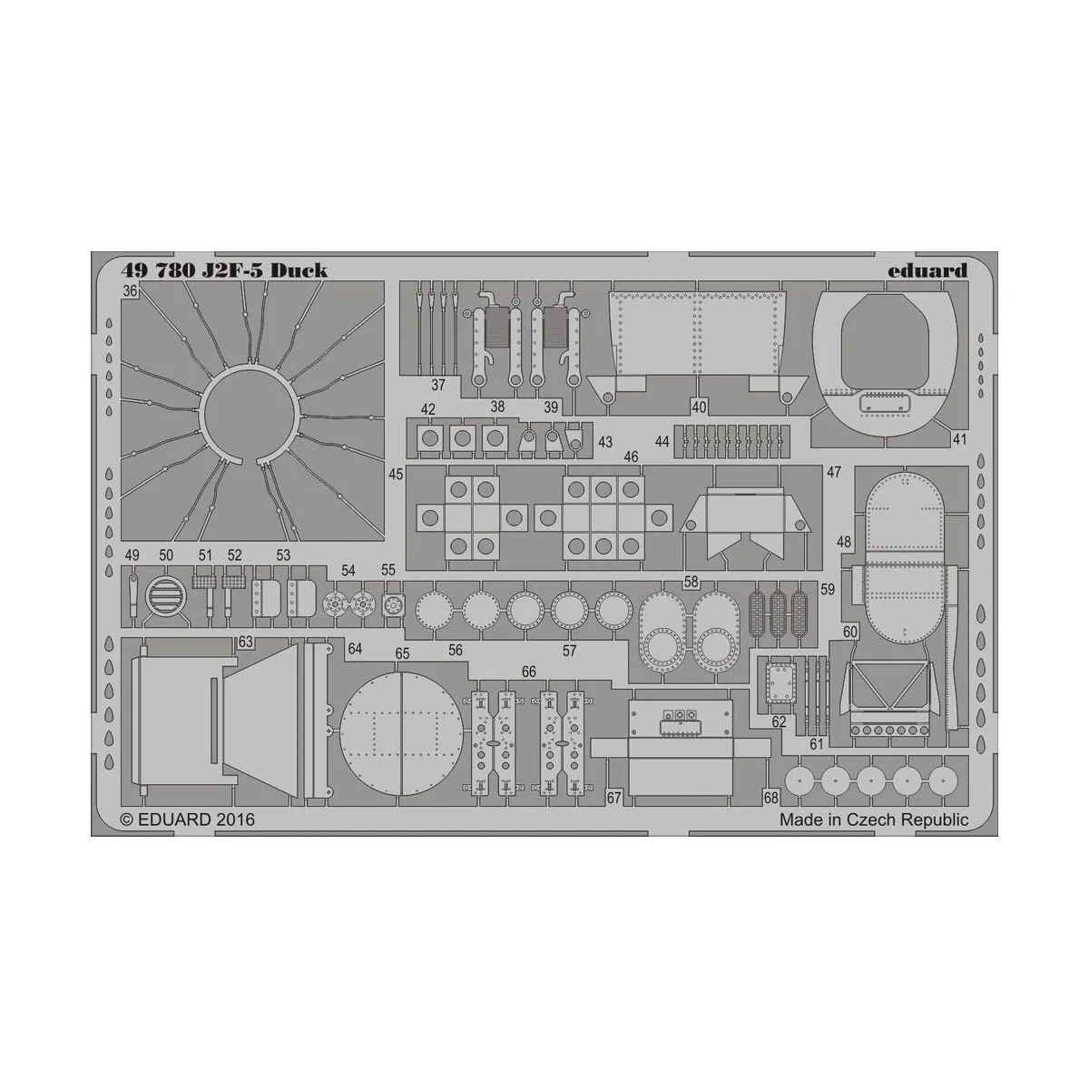 J2F-5 Duck for Merit, 1/48 - Eduard Accessories 49780