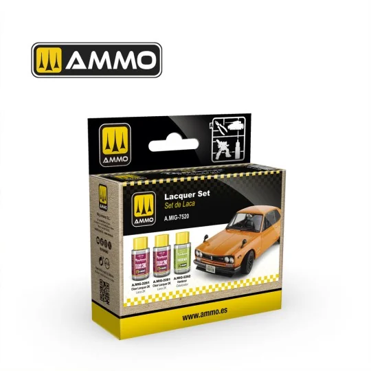 Cobra Motor Lacquer Set - AMMO by MIG Jimenez A.MIG-7520