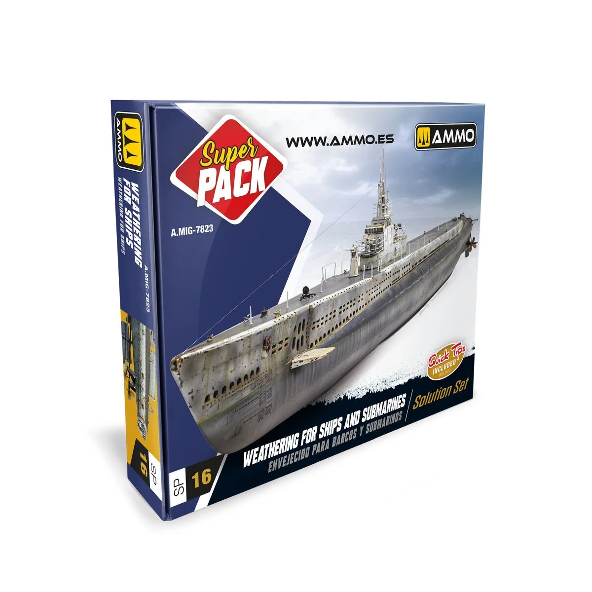 SUPER PACK Weathering for Ships and Submarines - AMMO by MIG Jimene...