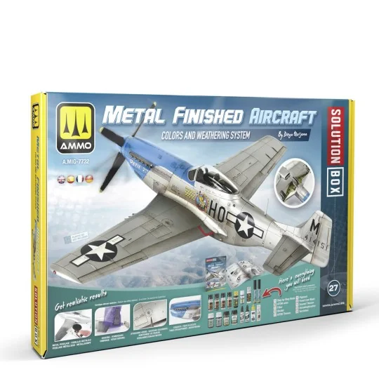 SOLUTION BOX 27 - How to Paint Metal Finished Aircraft - AMMO by MI...