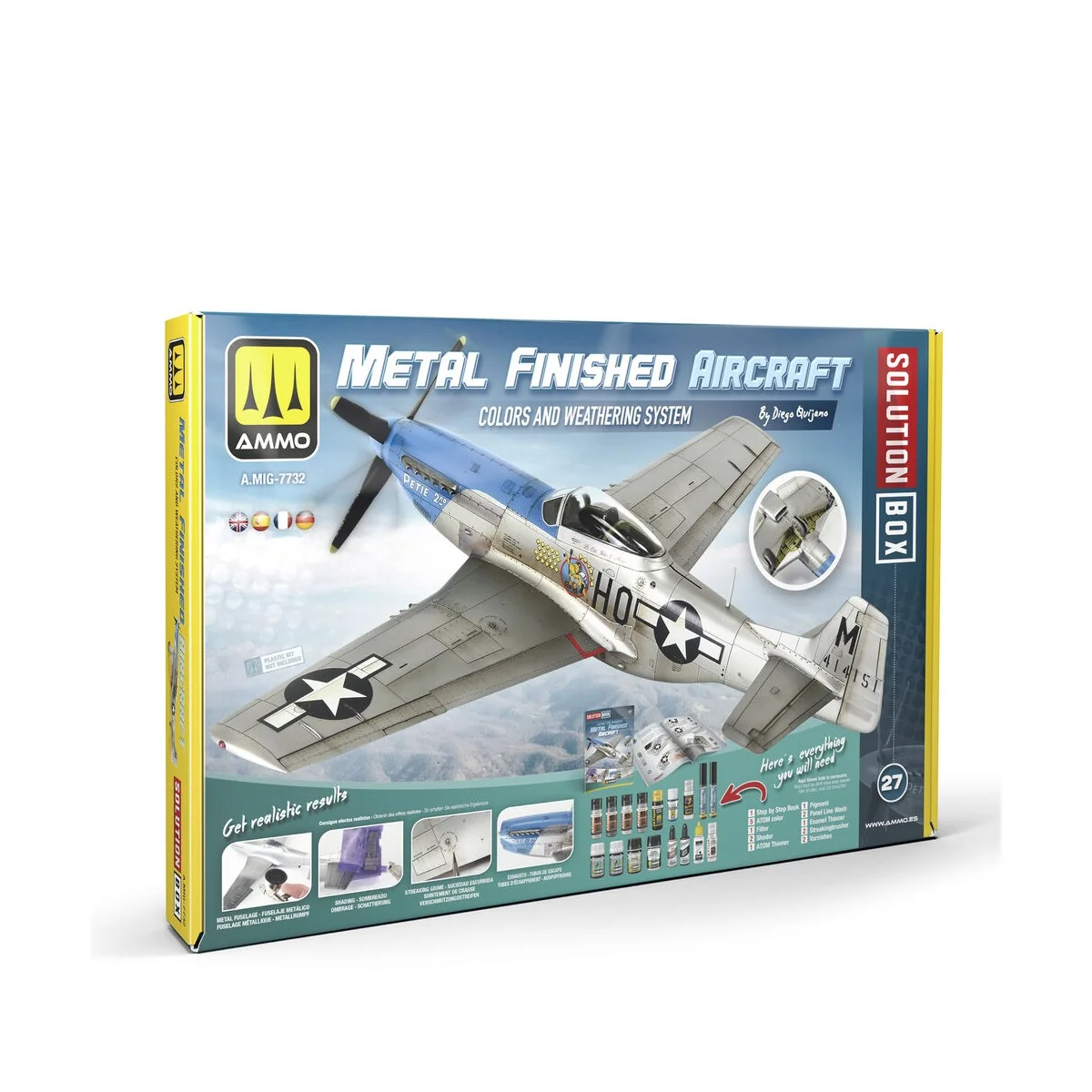 SOLUTION BOX 27 - How to Paint Metal Finished Aircraft - AMMO by MI...