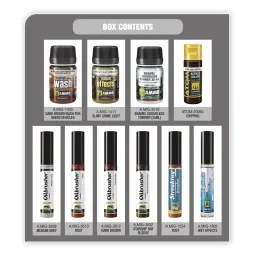 SUPER PACK Weathering for Ships and Submarines - AMMO by MIG Jimene... 2