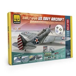 SOLUTION BOX 30 - How to paint Early WWII US Navy Aircraft - AMMO b... 2