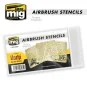 Airbrush Stencils - Available Again - AMMO by MIG Jimenez A.MIG-8035