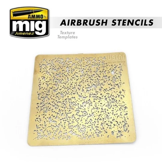 Airbrush Stencils - Available Again - AMMO by MIG Jimenez A.MIG-8035