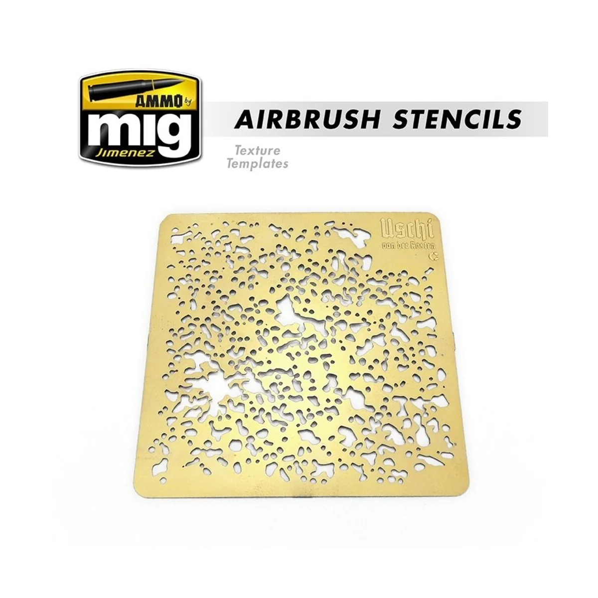 Airbrush Stencils - Available Again - AMMO by MIG Jimenez A.MIG-8035