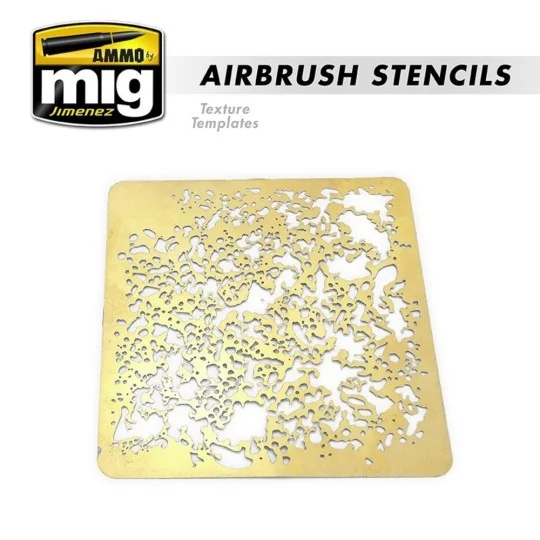Airbrush Stencils - Available Again - AMMO by MIG Jimenez A.MIG-8035