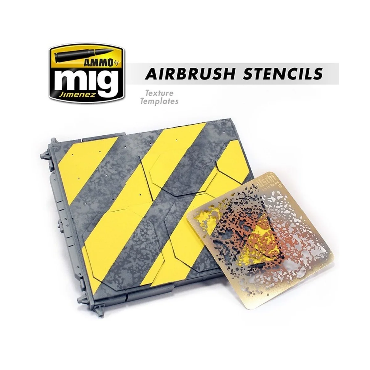 Airbrush Stencils - Available Again - AMMO by MIG Jimenez A.MIG-8035
