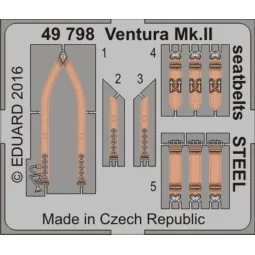 Ventura Mk.II seatbelts STEEL f.Revell, 1/48 - Eduard Accessories 4...