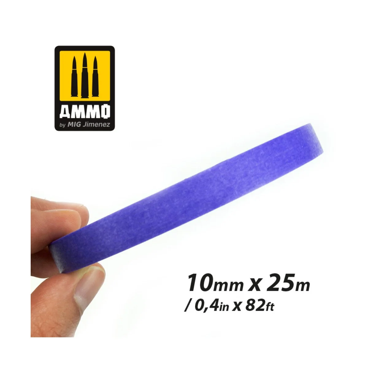 Softouch Velvet Masking Tape 3 (10mm x 25M) - AMMO by MIG Jimenez A...
