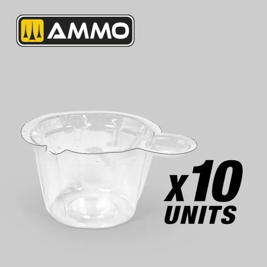 Disposable Mixing Cups 40ml (10pcs) - AMMO by MIG Jimenez A.MIG-8268