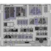 F-14A interior for Tamiya - Eduard Accessories 49805
