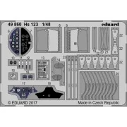 Hs 123 for Gaspatch Models - Eduard Accessories 49860