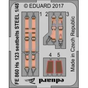 Hs 123 for Gaspatch Models - Eduard Accessories 49860