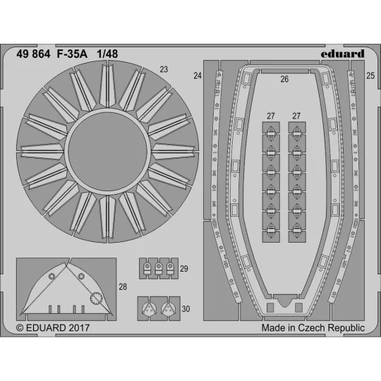 F-35A for Meng - Eduard Accessories 49864