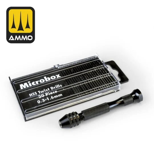 Manual Drill Set - AMMO by MIG Jimenez A.MIG-8553