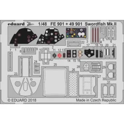 Swordfish Mk.II for Tamiya - Eduard Accessories 49901