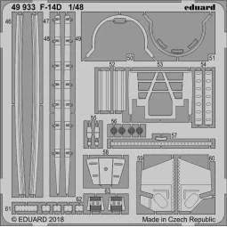 F-14D for Tamiya - Eduard Accessories 49933