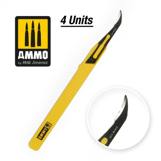 Mini Blade Ripper - 4 pcs - AMMO by MIG Jimenez A.MIG-8690