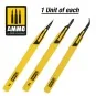 Mini Blade Set - 3 pcs. (1 Mini Blade Straight + 1 Mini Blade Curve...