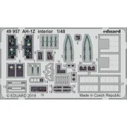 AH-1Z interior for Kitty Hawk - Eduard Accessories 49957