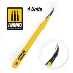 Standard Blade Ripper - 4 pcs - AMMO by MIG Jimenez A.MIG-8694