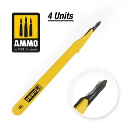 Standard Blade Curved - 4 pcs - AMMO by MIG Jimenez A.MIG-8693