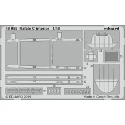 Rafale C interior for Revell - Eduard Accessories 49958
