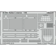 Rafale C interior for Revell, 1/48 - Eduard Accessories 49958