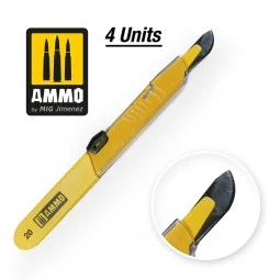 Protective Blade Curved Large - 1 pc - AMMO by MIG Jimenez A.MIG-8699