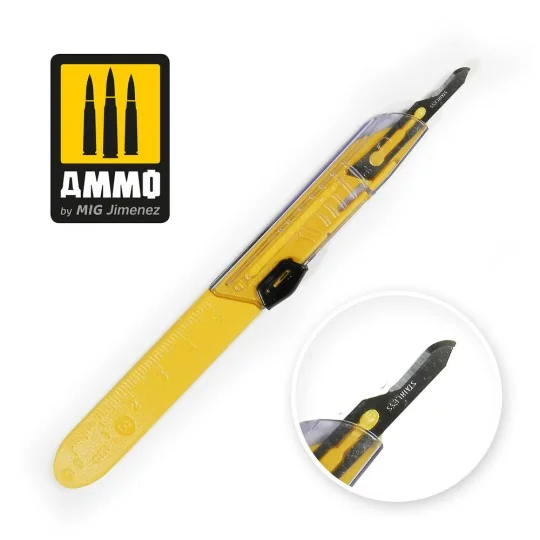 Protective Blade Curved - 1 pc - AMMO by MIG Jimenez A.MIG-8698