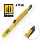 Protective Blade Curved Large - 1 pc - AMMO by MIG Jimenez A.MIG-8699