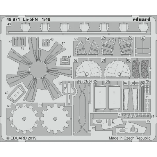 La-5FN for Zvezda - Eduard Accessories 49971