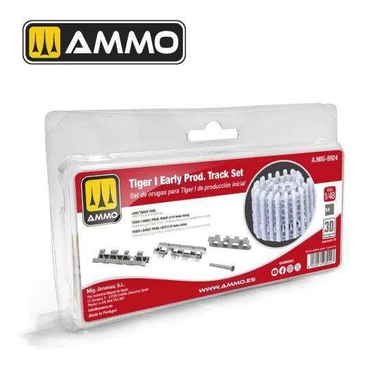 Tiger I Early Production Tracks Set, 1/48 - AMMO by MIG Jimenez A.M...