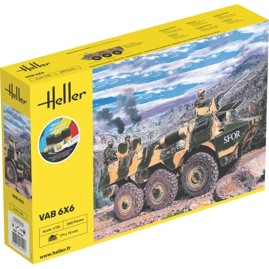 STARTER KIT VAB 6x6, 1/35 - Heller 57141