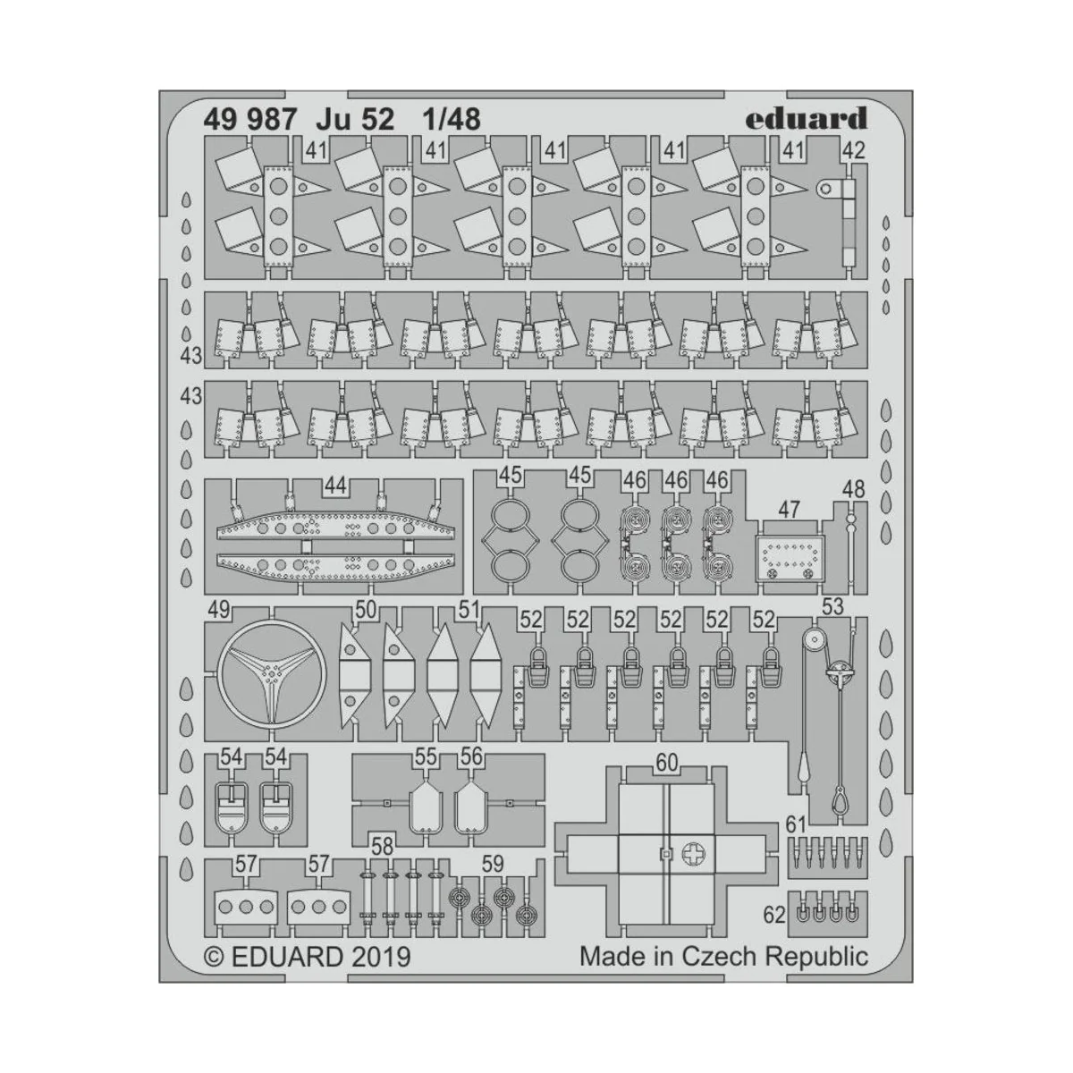 Ju 52 for Revell - Eduard Accessories 49987