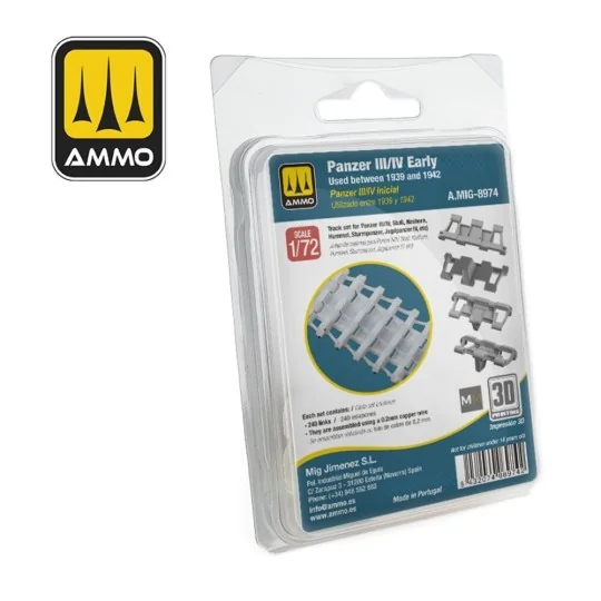 1/72 Panzer III/IV Early. Used between 1939 and 1942, 1/72 - AMMO b...