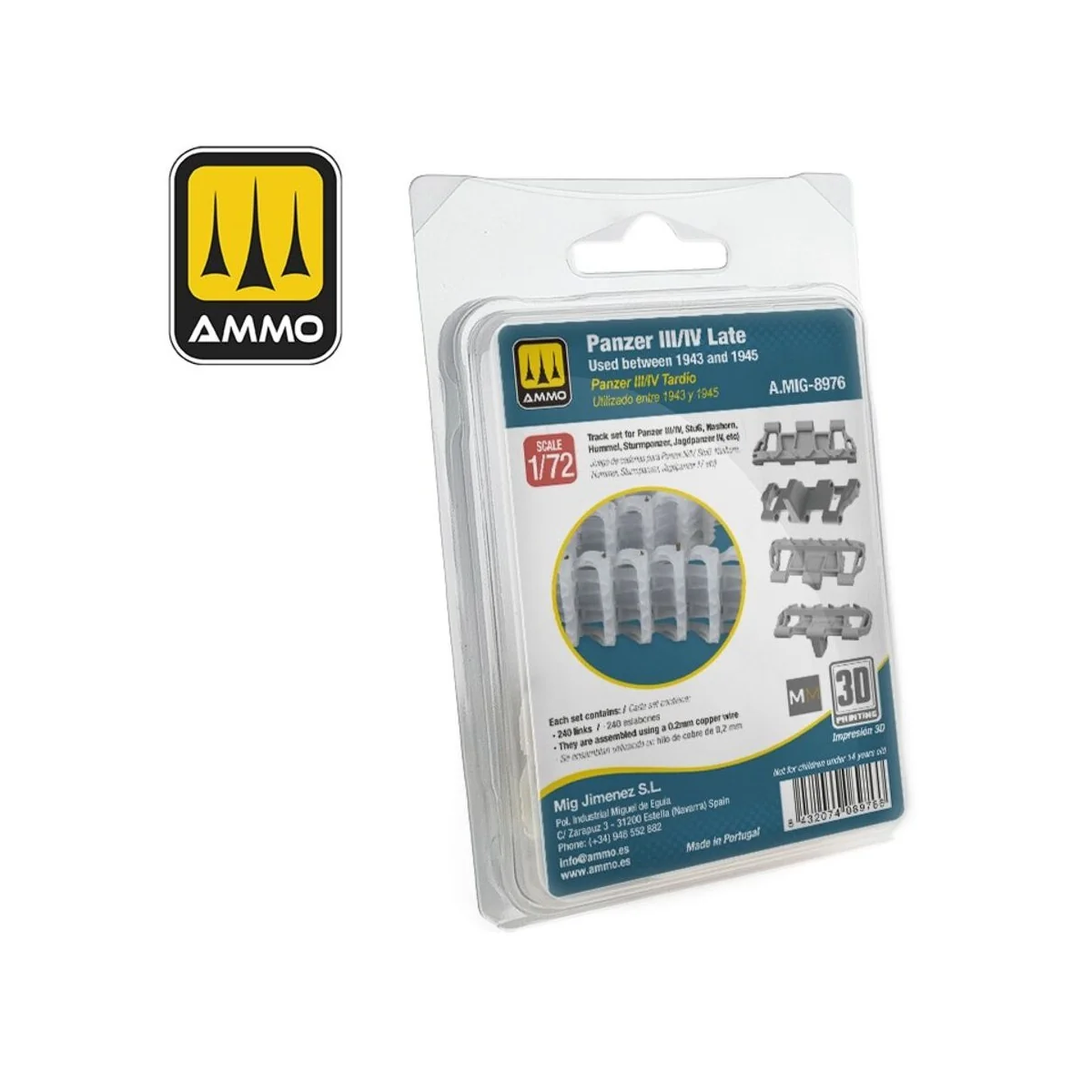 1/72 Panzer III/IV Late. Used between 1943 and 1945, 1/72 - AMMO by...