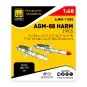 AGM-88 HARM (2 pcs), 1/48 - AMMO by MIG Jimenez A.MIG-11003