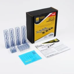 AIM-9L/M Sidewinder (4 pcs), 1/48 - AMMO by MIG Jimenez A.MIG-11009 2